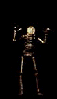 skeleton bowing animated gif